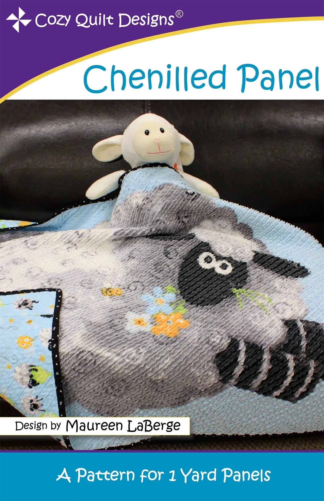 Chenilled Panel - Linda's Electric Quilters