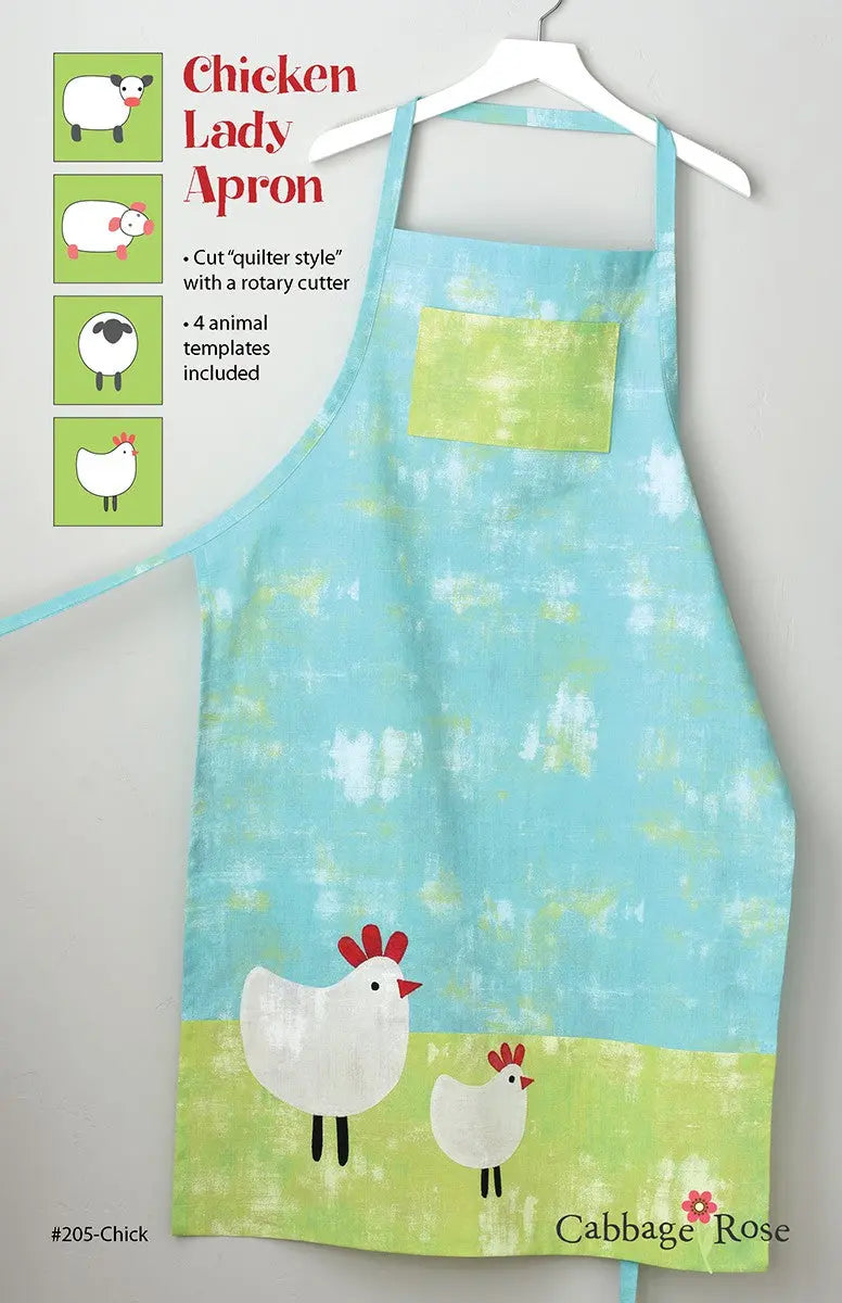 Chicken Lady Apron - Linda's Electric Quilters