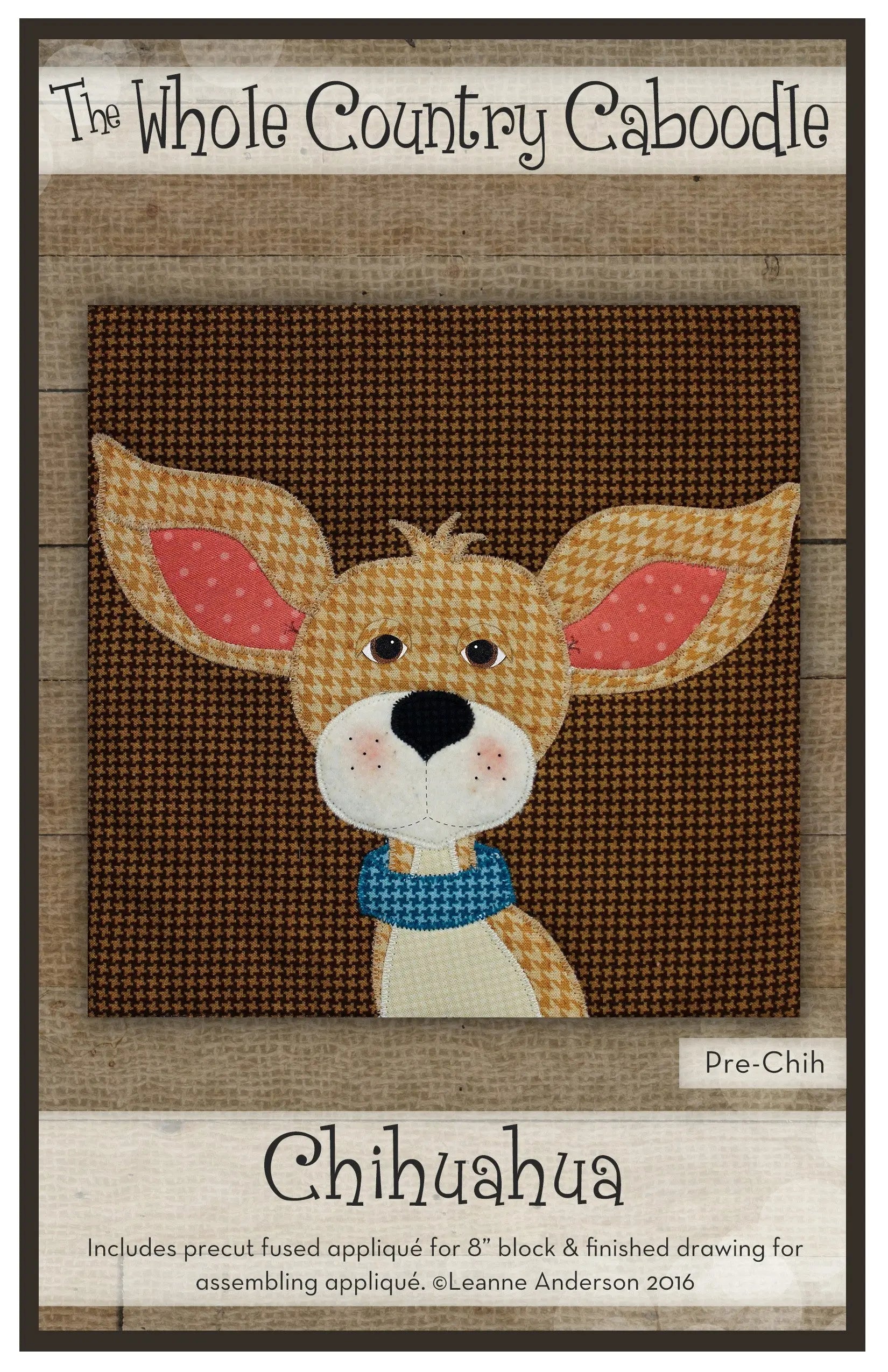 Chihuahua Precut Fused Applique Pack - Linda's Electric Quilters