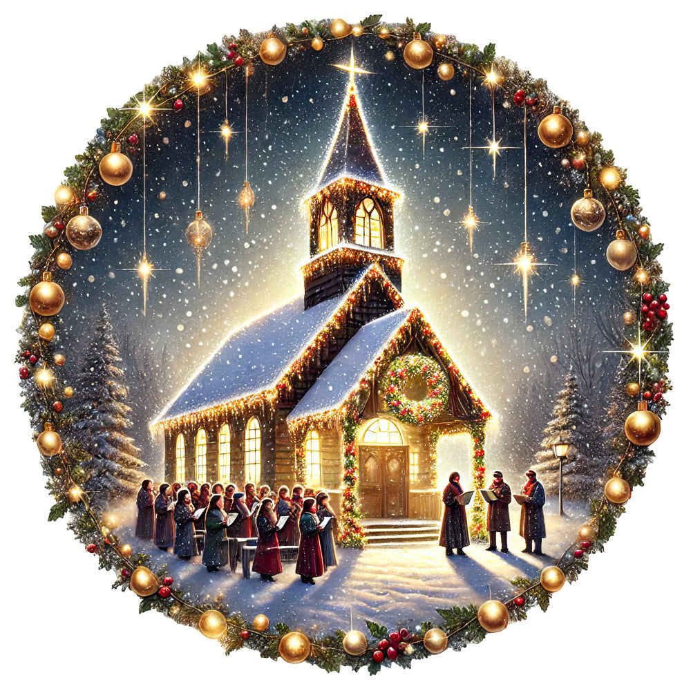 Christian Churches Fabric Panel 1 QuiltingFabricPanels