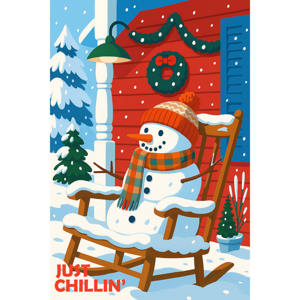 Christmas Card Fabric Panel 3