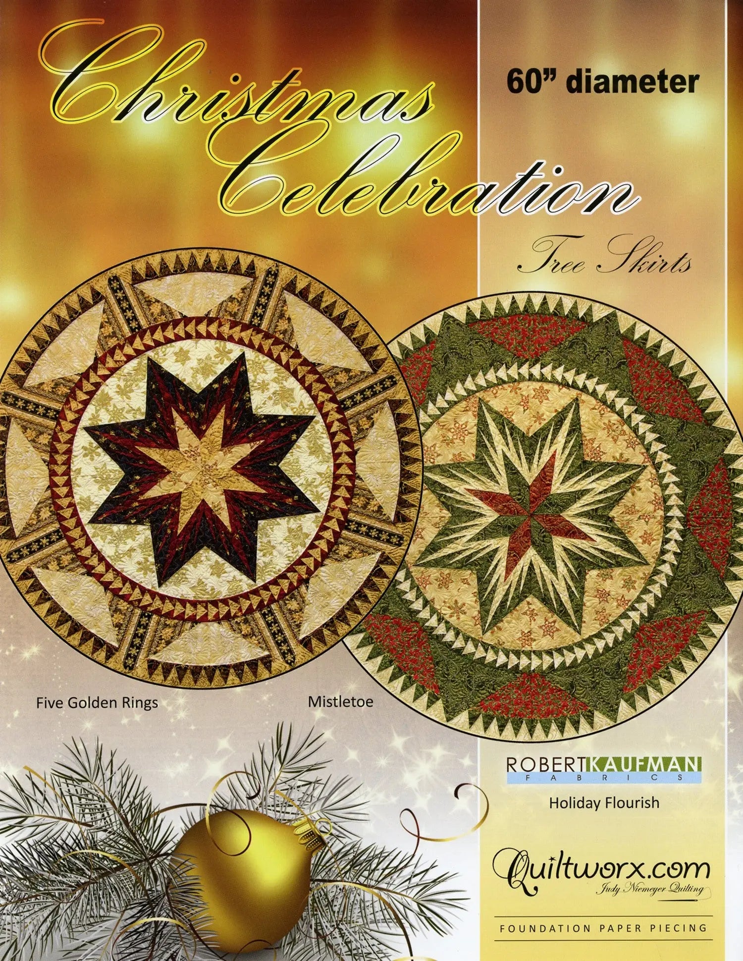 Christmas Celebration Tree Skirts - Linda's Electric Quilters