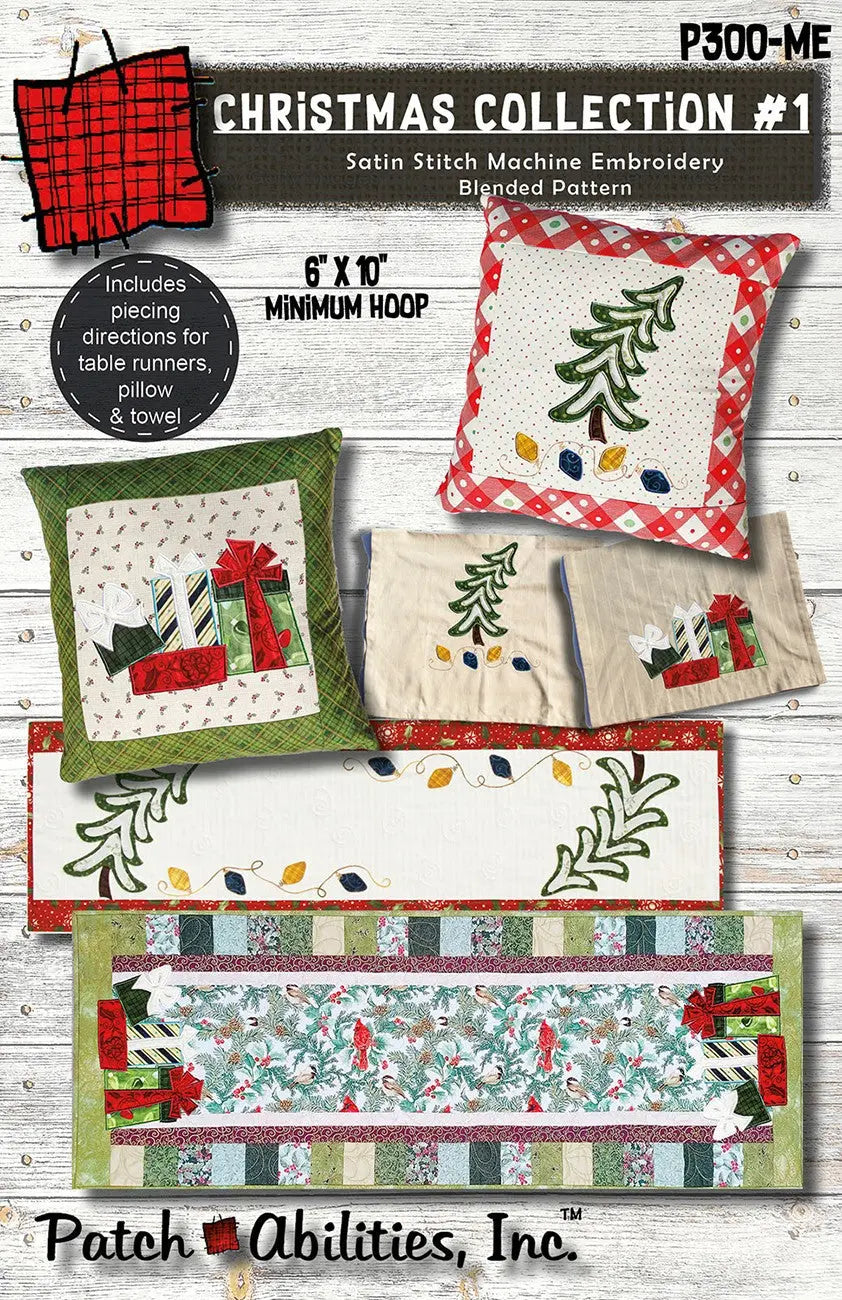 Christmas Collection 1 Machine Embroidery - Linda's Electric Quilters