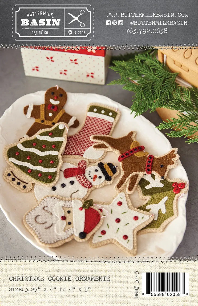 Christmas Cookie Ornaments - Linda's Electric Quilters