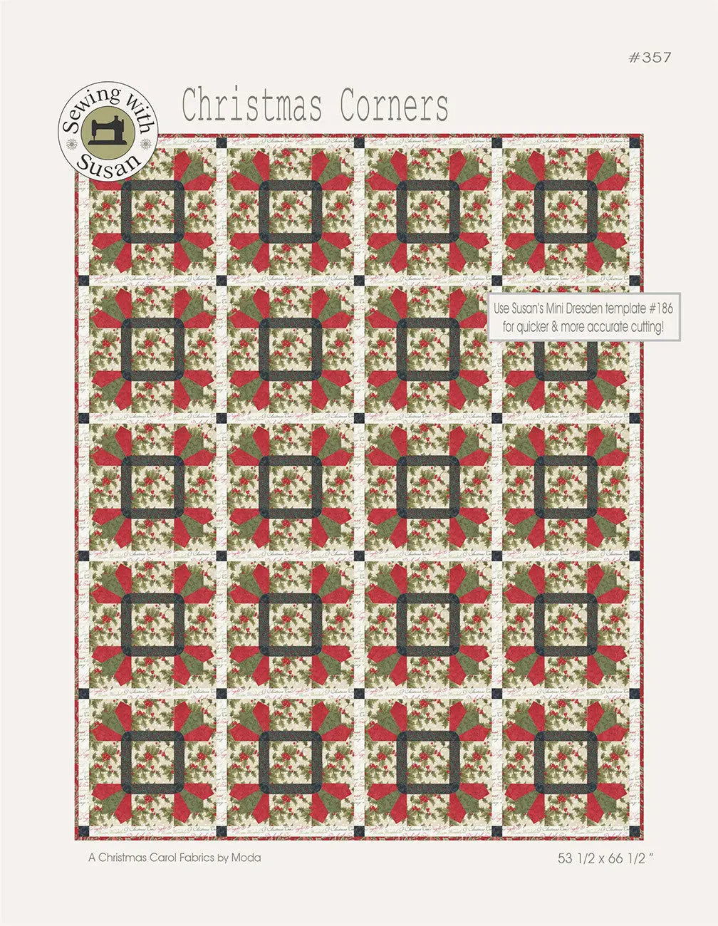 Christmas Corners - Linda's Electric Quilters