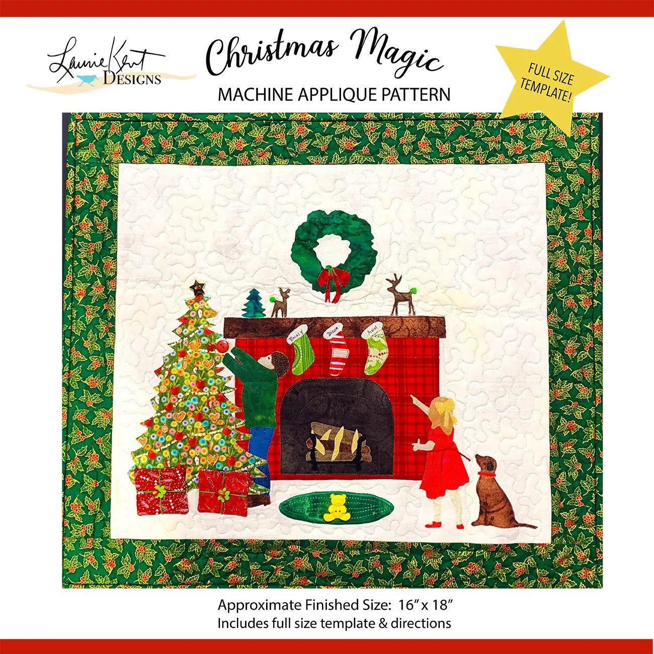 Christmas Magic Applique Checker Distributor