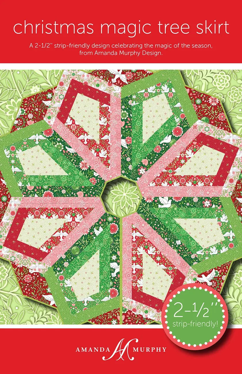 Christmas Magic Tree Skirt - Linda's Electric Quilters