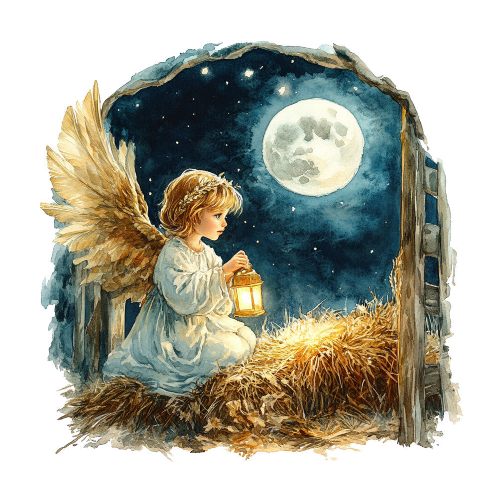 Christmas Nativity Scene Fabric Panel 7