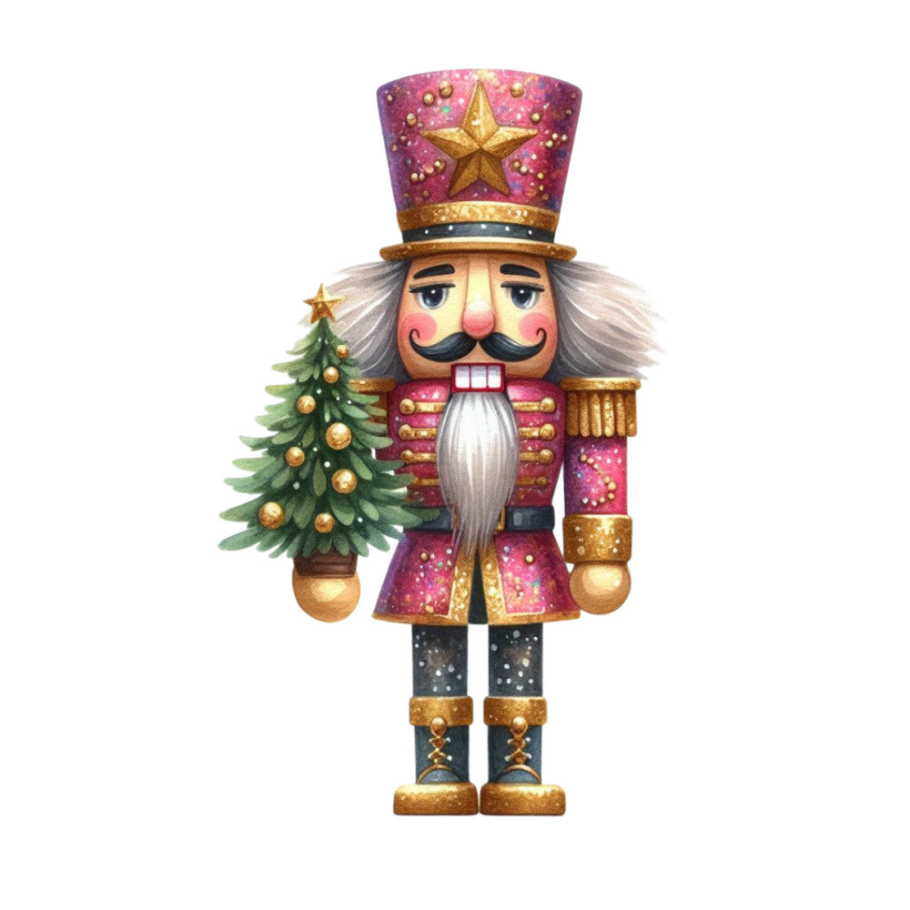 Christmas Nutcracker Scene Fabric Panel 32 QuiltingFabricPanels