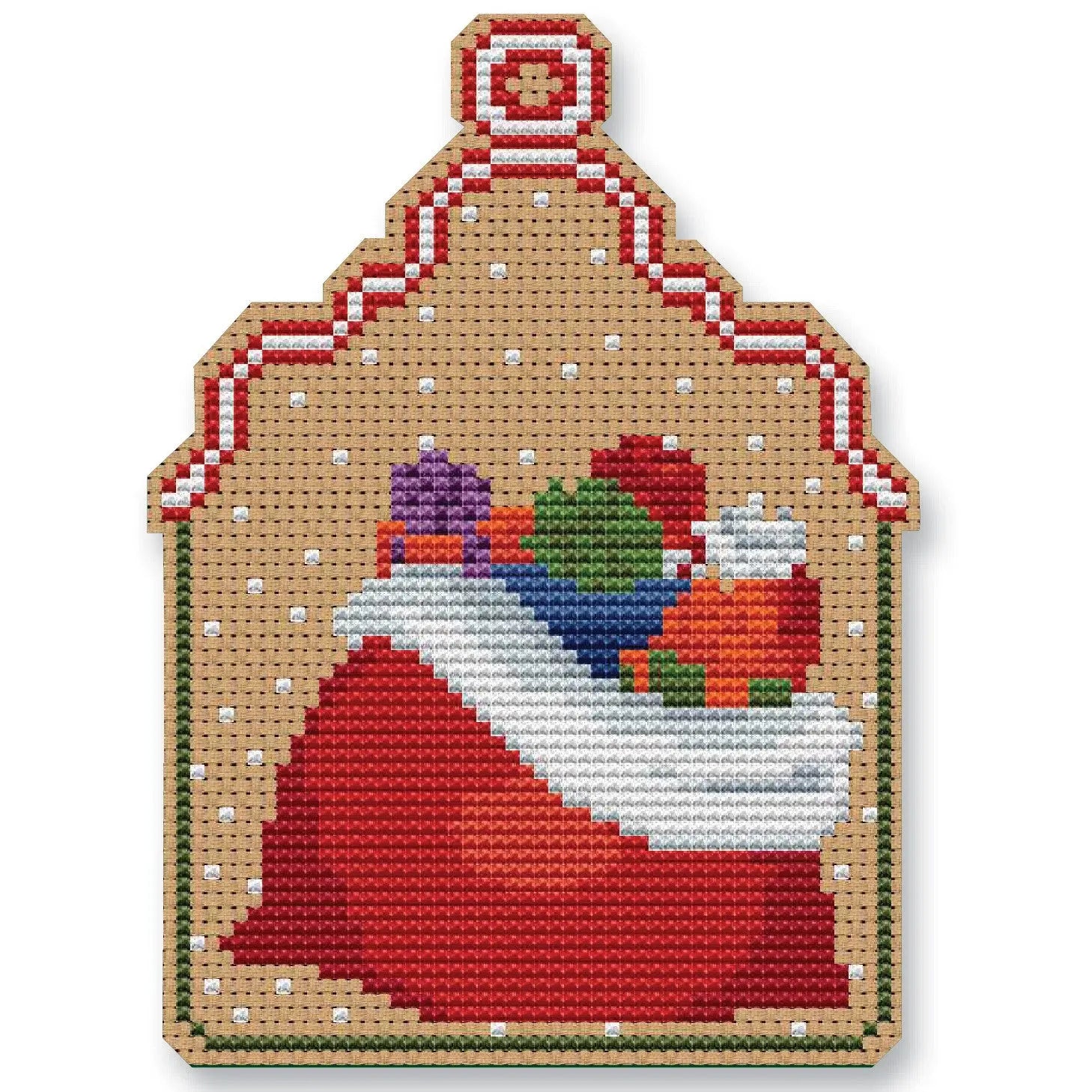 Christmas Sack Ornament - Linda's Electric Quilters