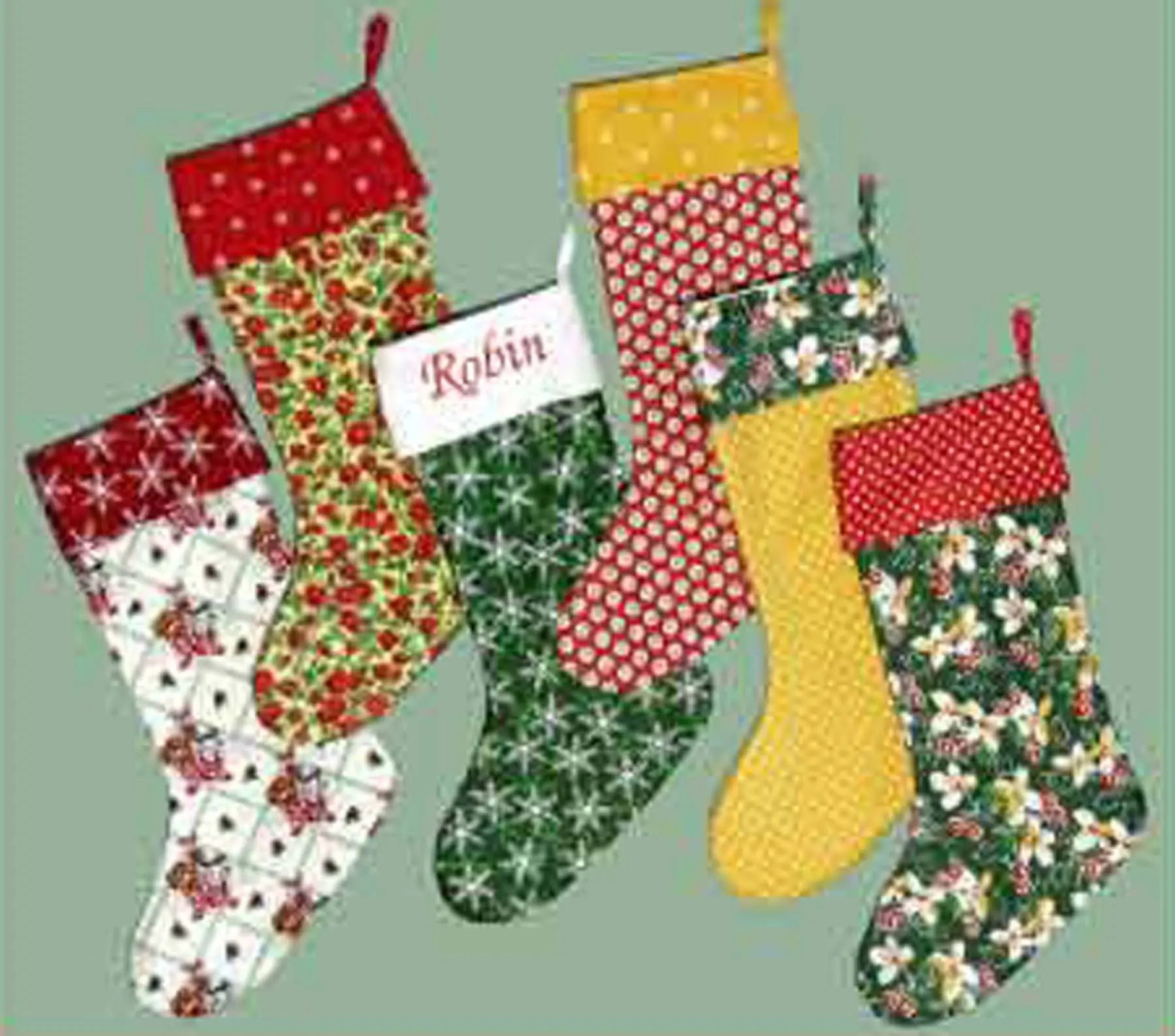 Christmas Stockings - Linda's Electric Quilters