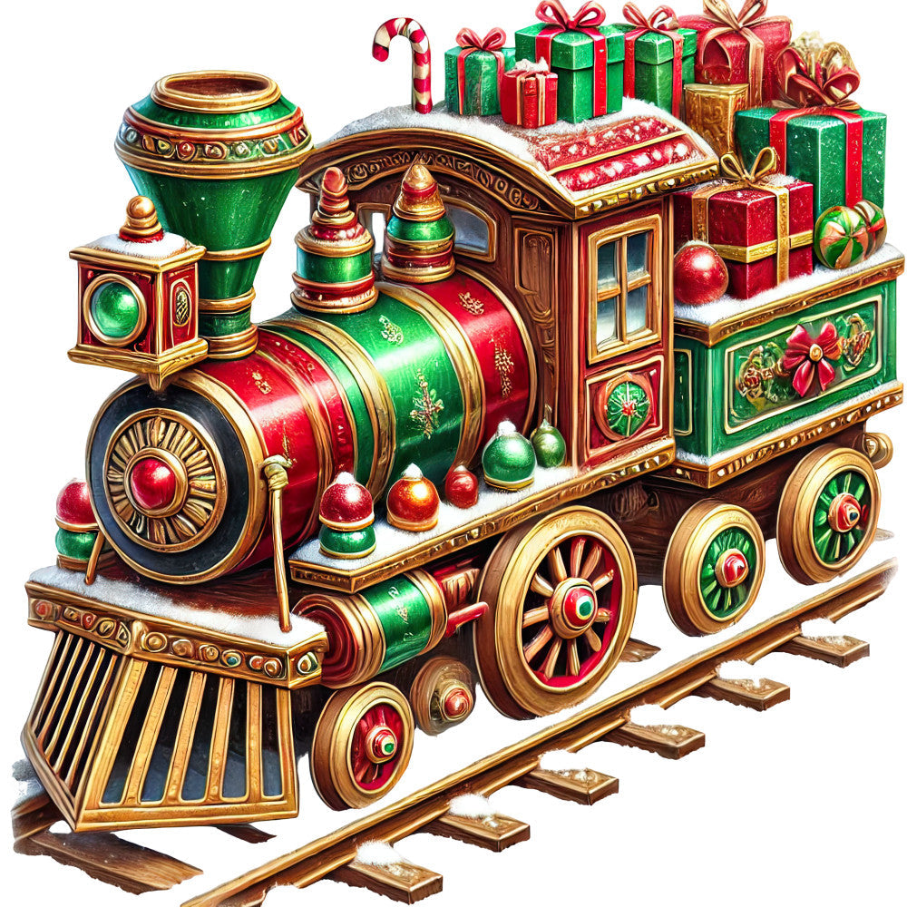 Christmas Toys Fabric Panel 45