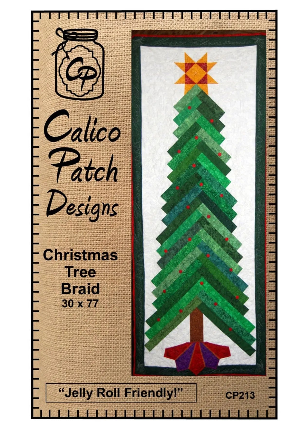 Christmas Tree Braid - Linda's Electric Quilters