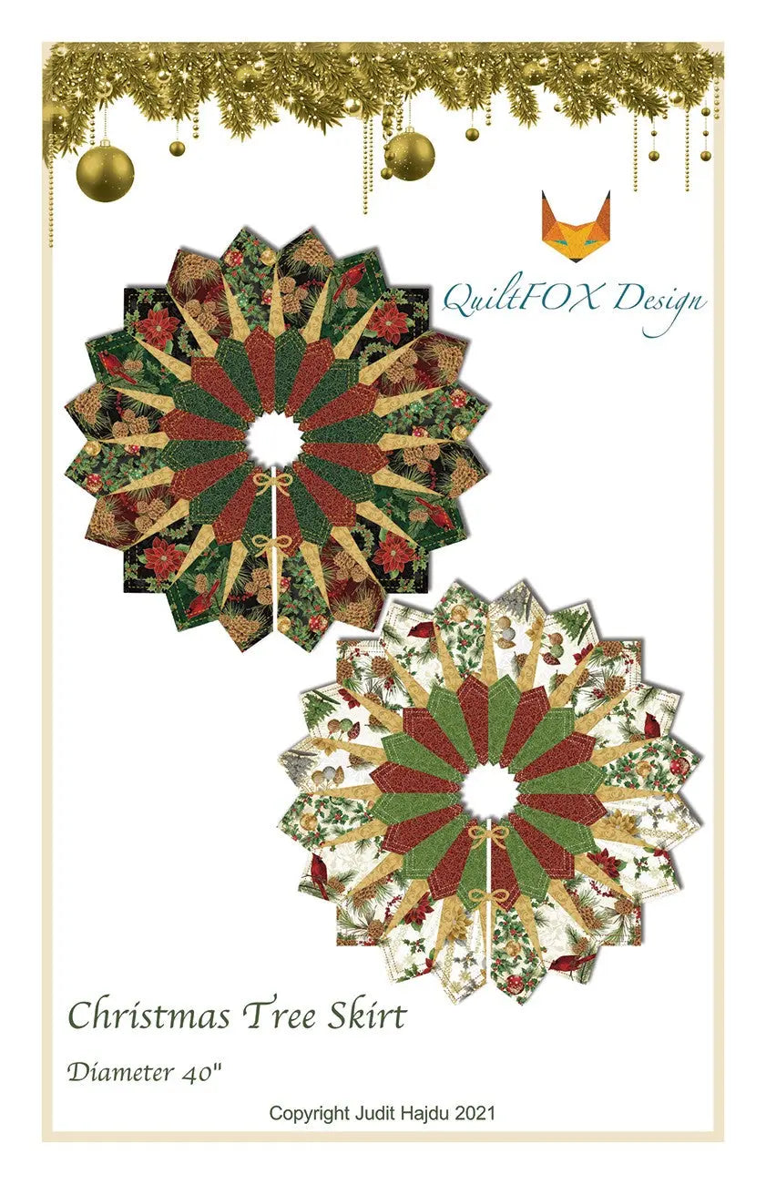Christmas Tree Skirt - Linda's Electric Quilters