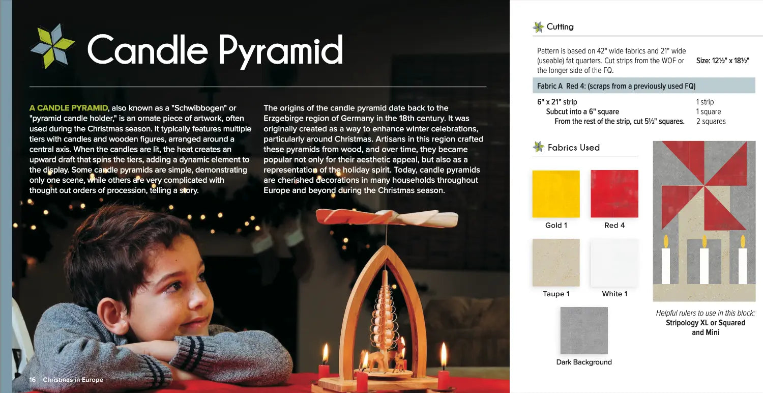 Christmas in Europe Book GE Designs