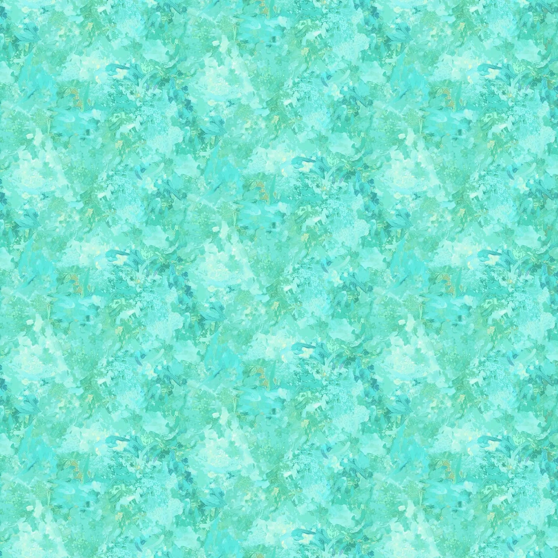 Chroma Spa Aqua 9060-62 Cotton 44"/45" Fabric Per Yard Northcott