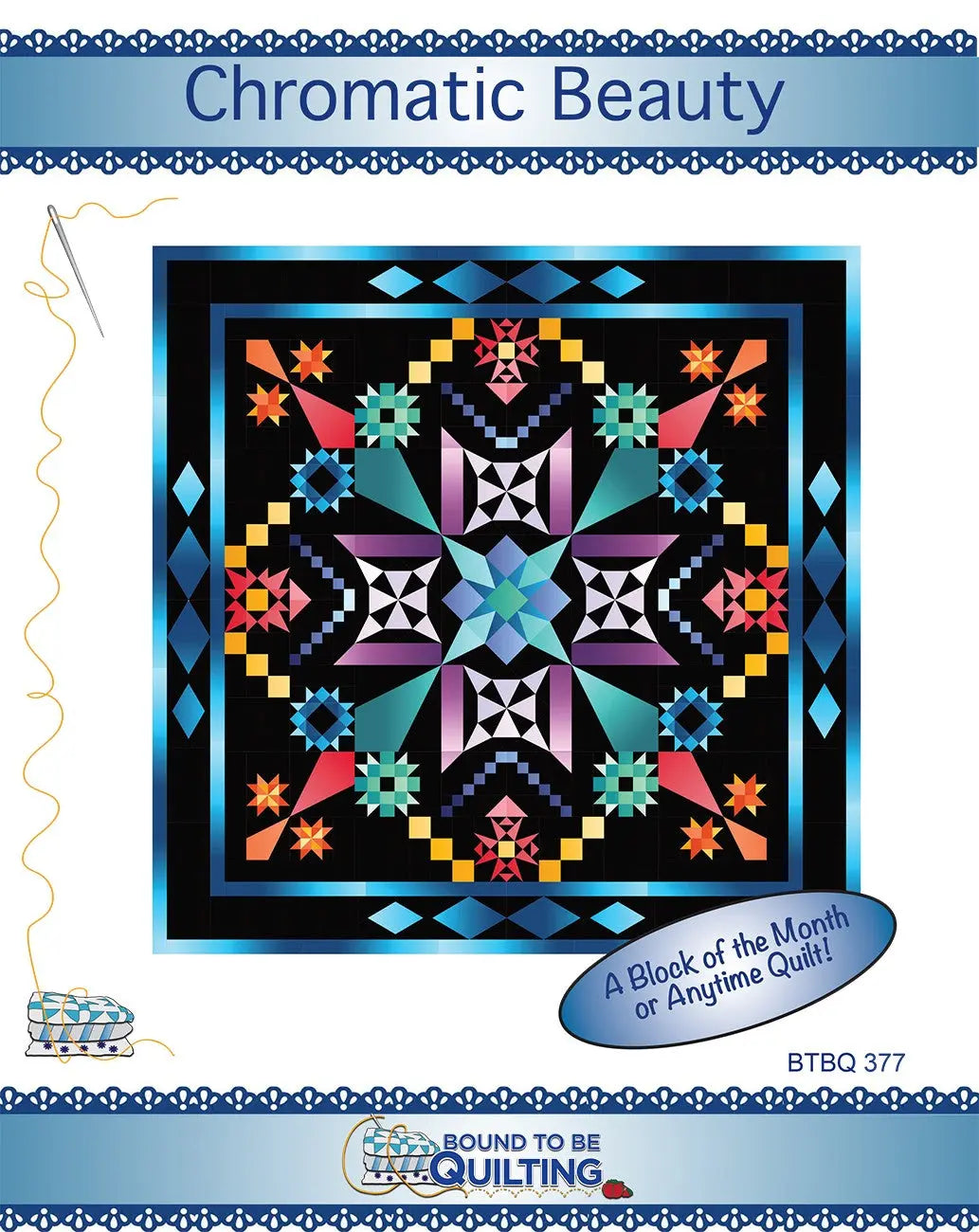 Chromatic Beauty - Linda's Electric Quilters