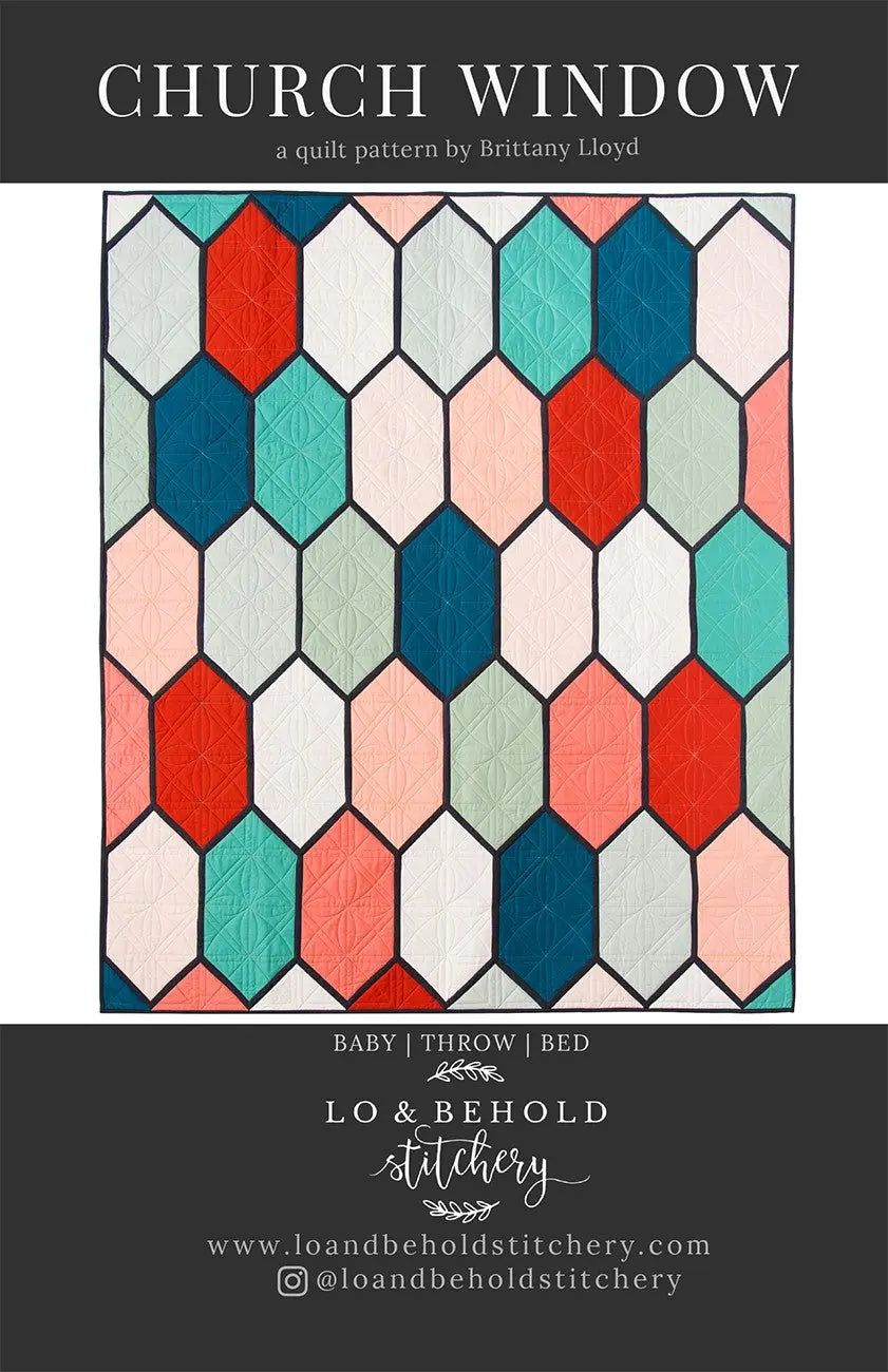 Church Window Quilt - Linda's Electric Quilters