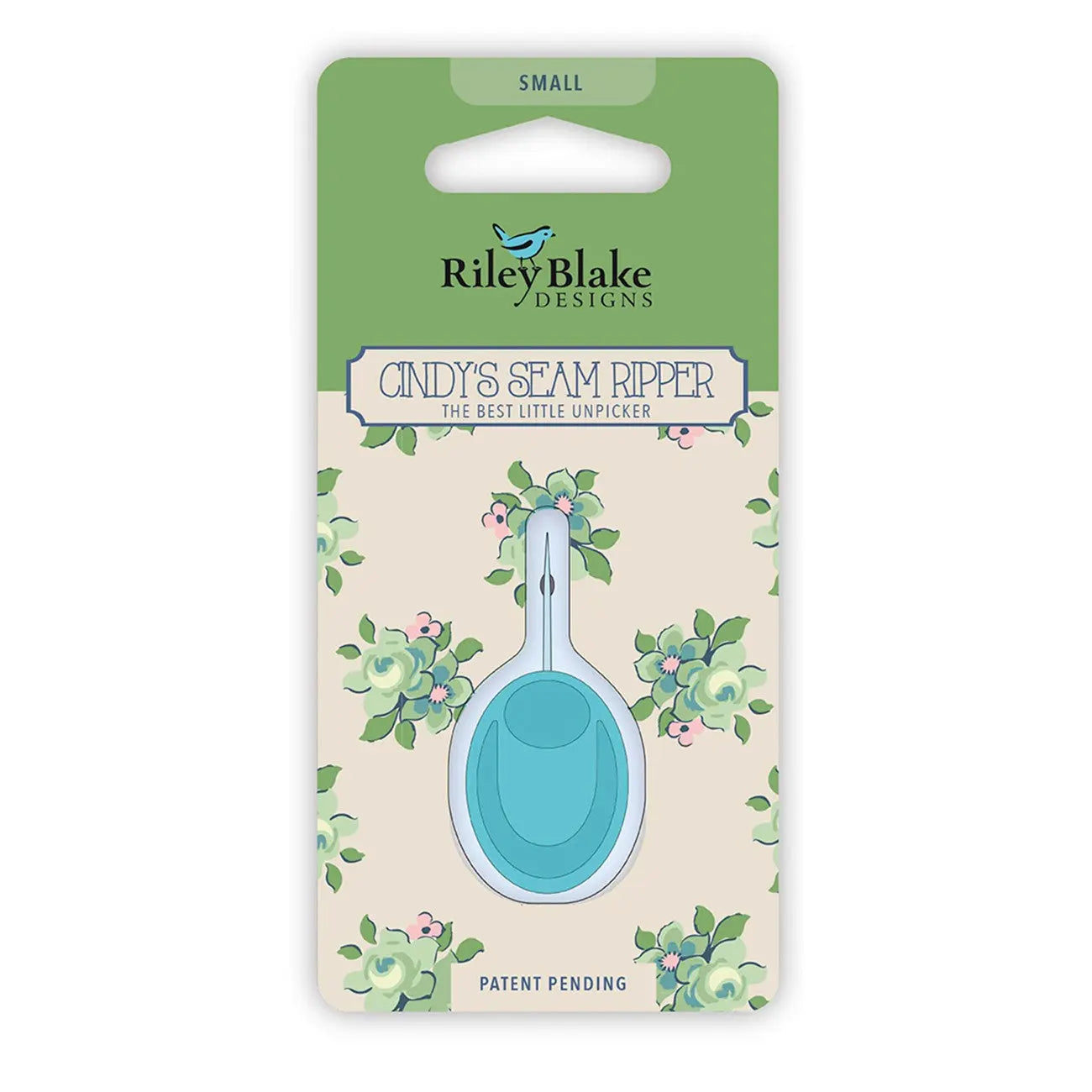 Cindy's Seam Ripper Small Aqua - Linda's Electric Quilters