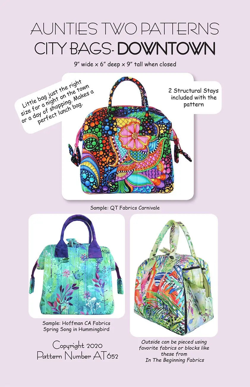 City Bag Downtown - Linda's Electric Quilters