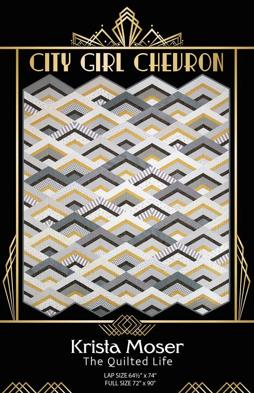City Girl Chevron - Linda's Electric Quilters