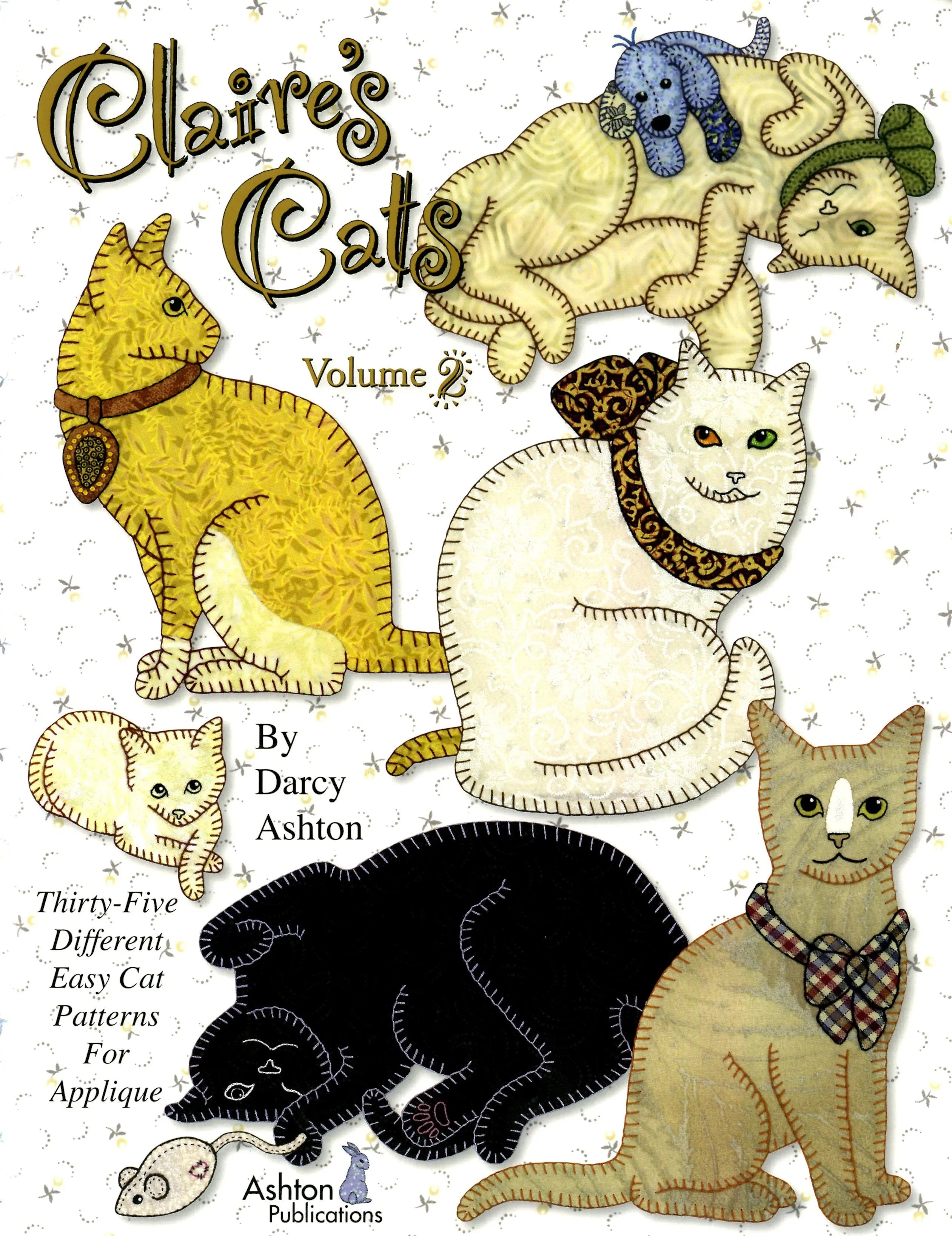 Claires Cats Volume 2 - Linda's Electric Quilters