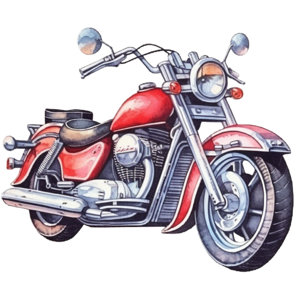 Classic Motorcycle Fabric Panel 11