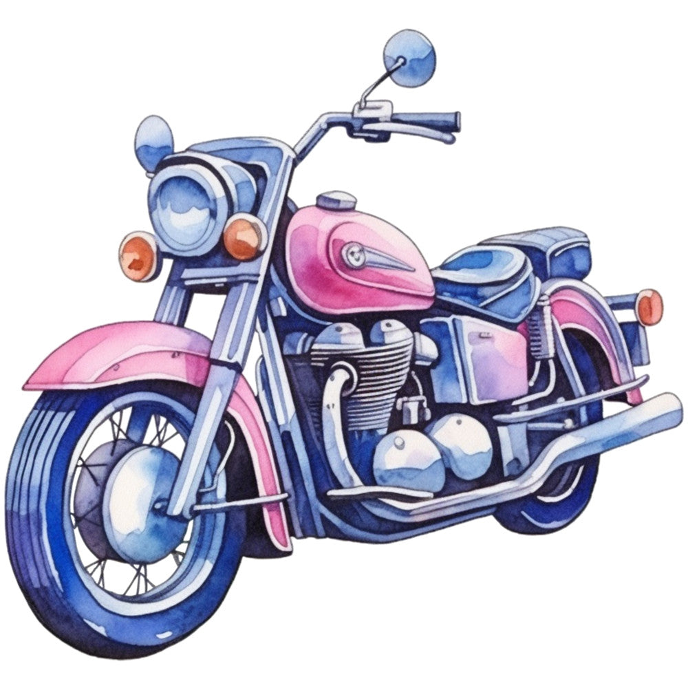 Classic Motorcycle Fabric Panel 8