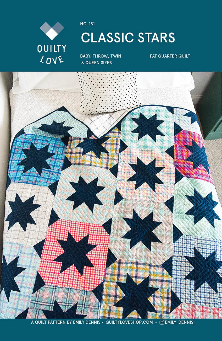 Classic Stars Quilt Pattern - Linda's Electric Quilters