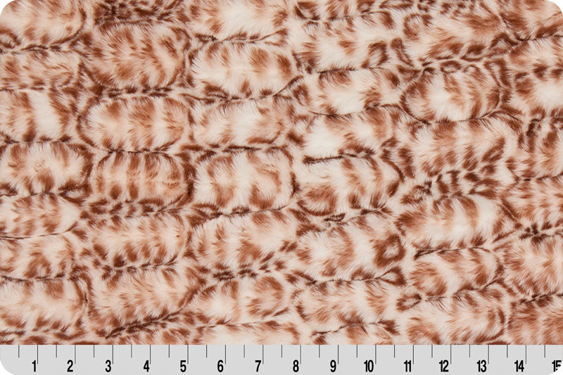 Cheetah Woodland Petite Cuddle Milan Blanket 30" x 36"