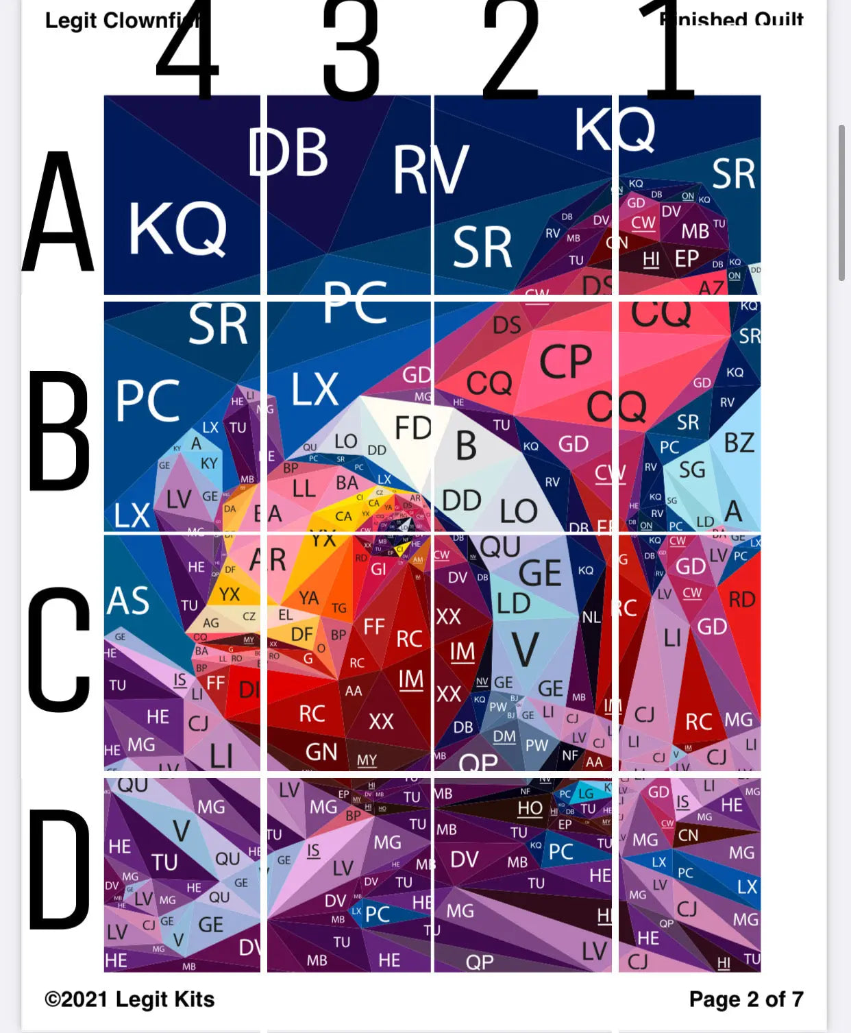 Clownfish Quilt Kit - Linda's Electric Quilters