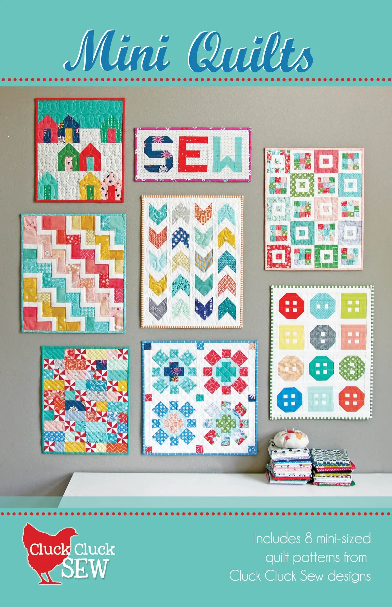 Cluck Cluck Sew Mini Quilts - Linda's Electric Quilters