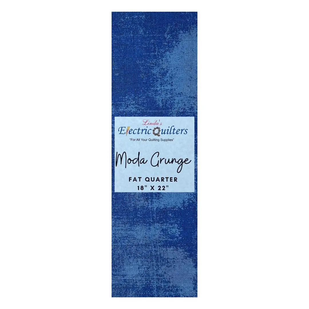 Cobalt 223 Moda Grunge Fat Quarter Fabric