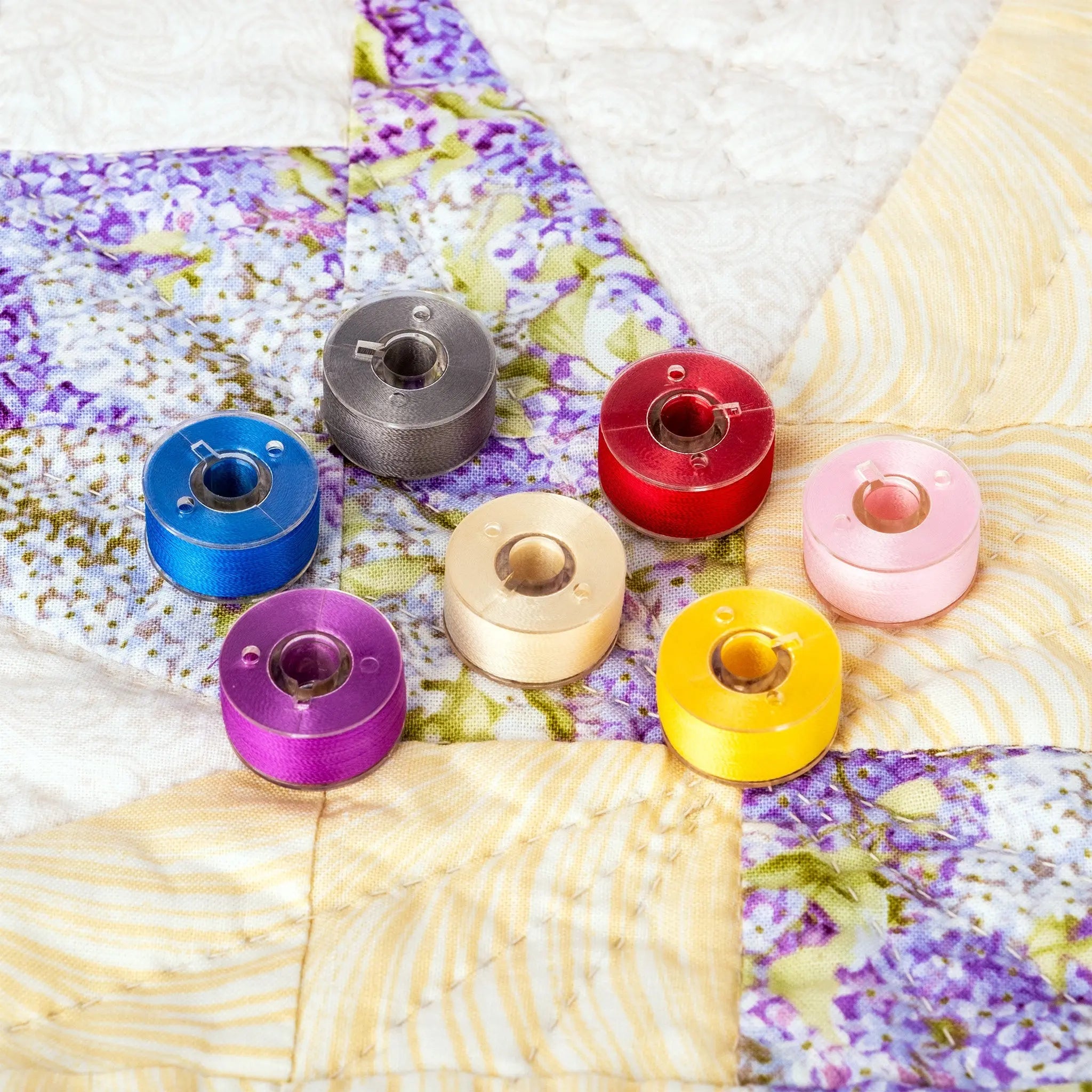 Color Wheel Prewound Bobbin Set YLI Threads