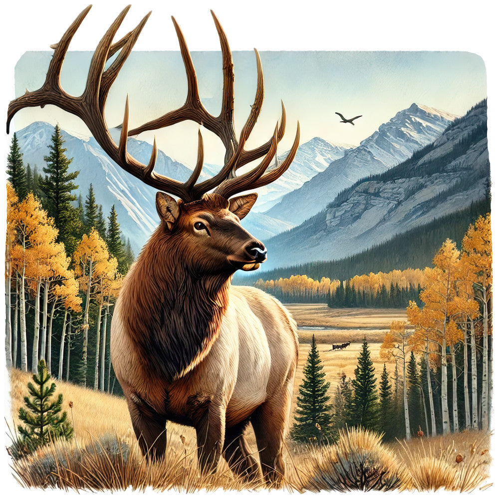 Colorado Rocky Mountains Fabric Panel 17