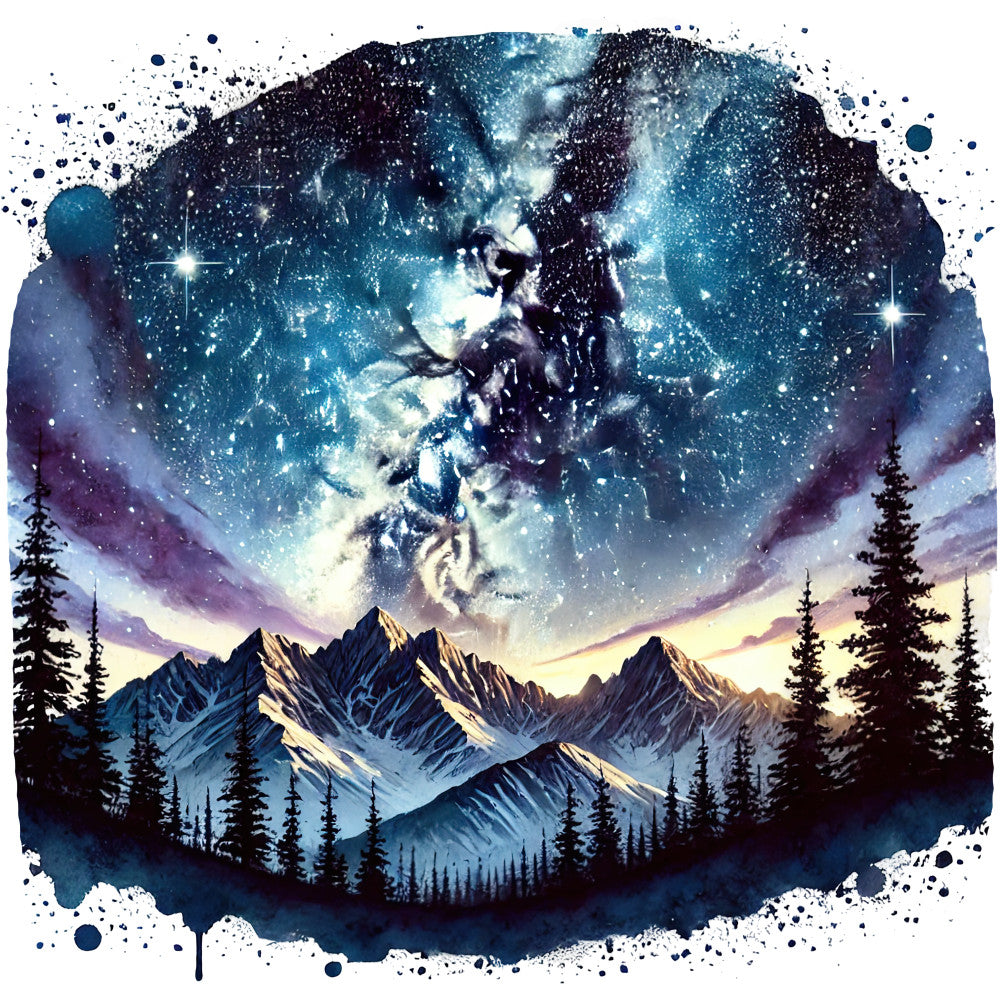 Colorado Rocky Mountains Fabric Panel 2