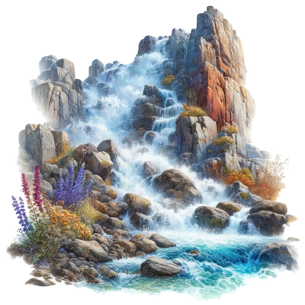 Colorado Rocky Mountains Fabric Panel 26