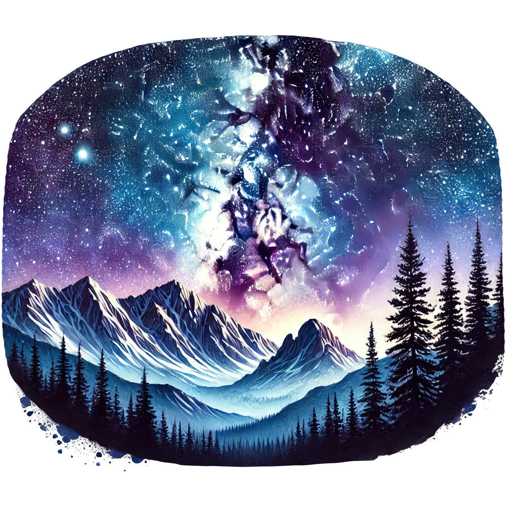 Colorado Rocky Mountains Fabric Panel 27