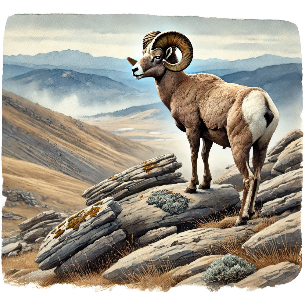 Colorado Rocky Mountains Fabric Panel 28