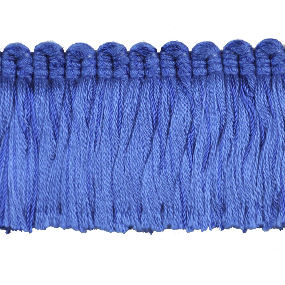 Colors Collection - 2" Brush Fringe (25 Yard Roll)-BF-4018-04 Royal Blue