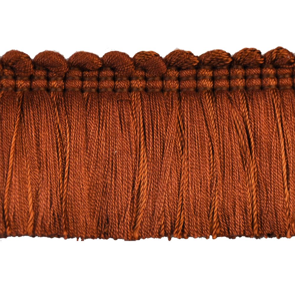 Colors Collection - 2" Brush Fringe (25 Yard Roll)-BF-4018-188 Cedar