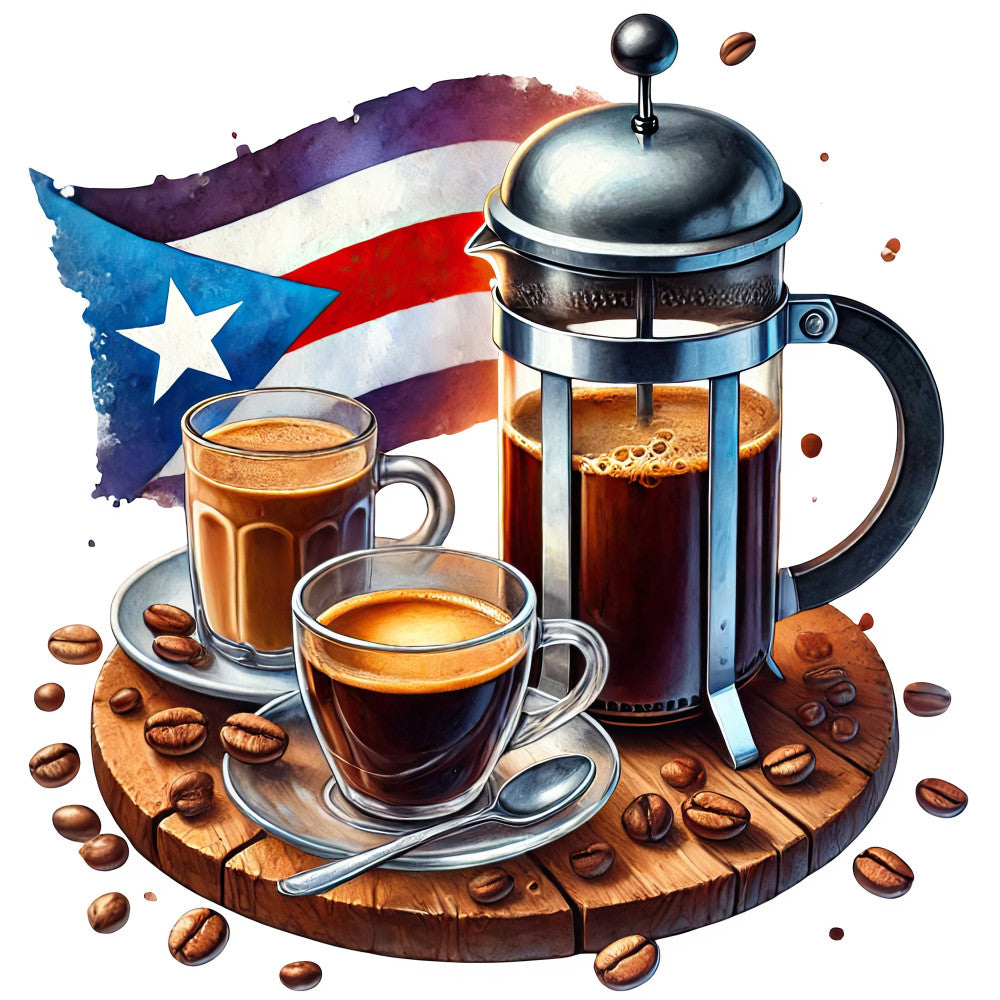 Come to Puerto Rico Fabric Panel 13