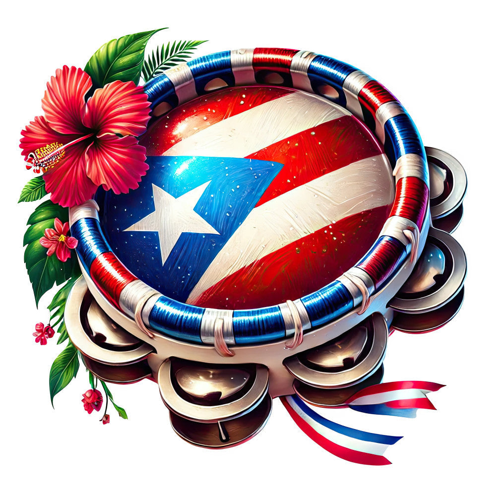 Come to Puerto Rico Fabric Panel 15