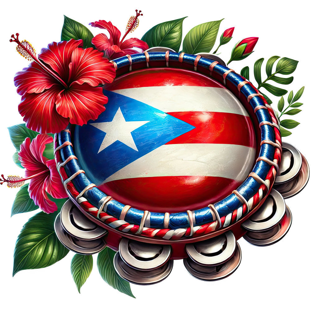 Come to Puerto Rico Fabric Panel 23