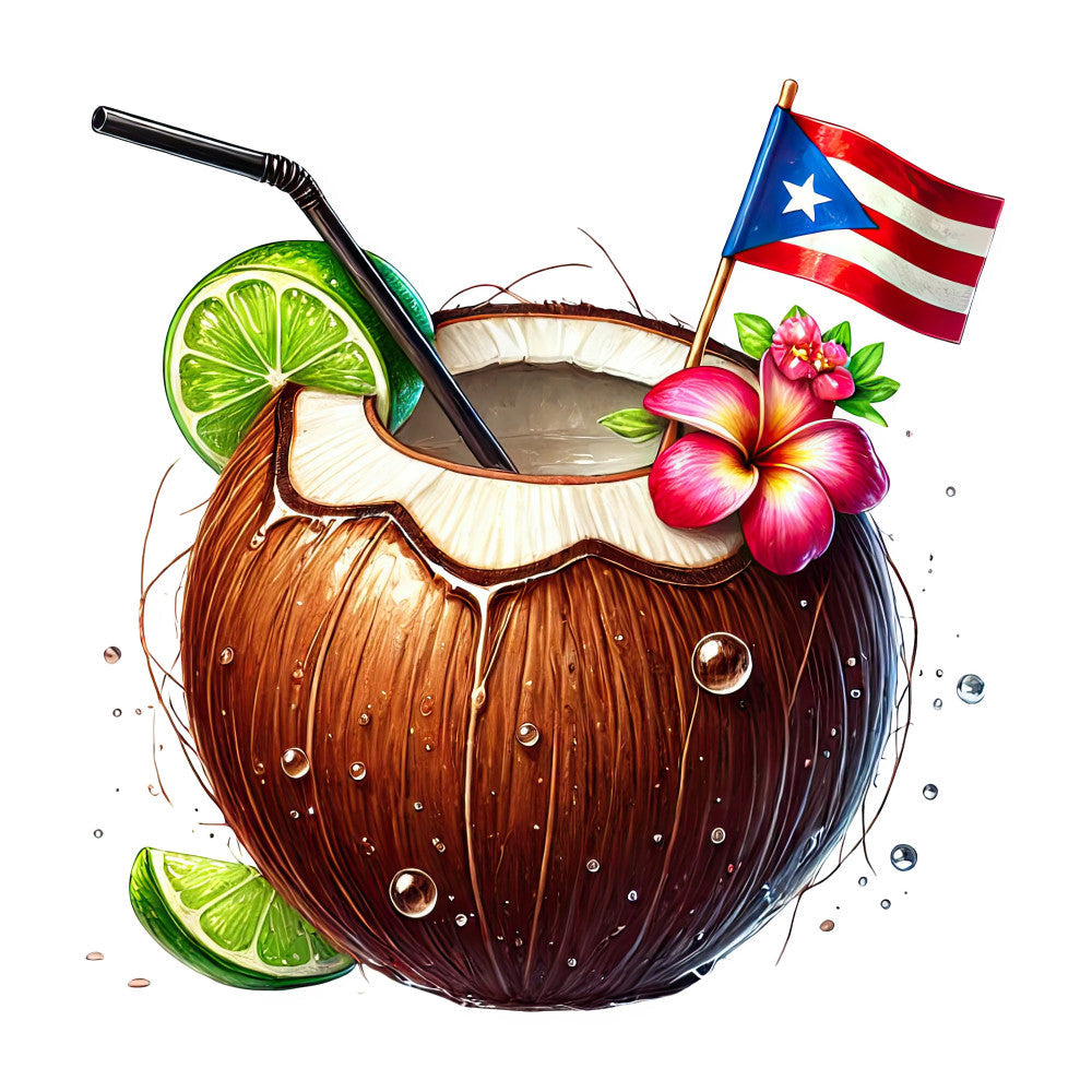 Come to Puerto Rico Fabric Panel 27