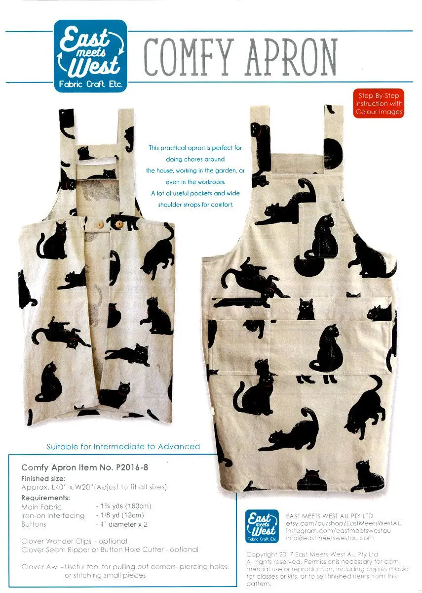 Comfy Apron - Linda's Electric Quilters