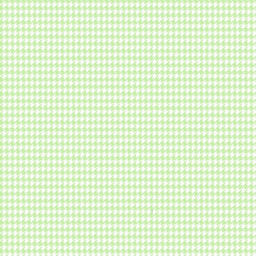 Comfy Flannel - Houndstooth - Green 44"/45" Cotton Flannel Fabric per yard