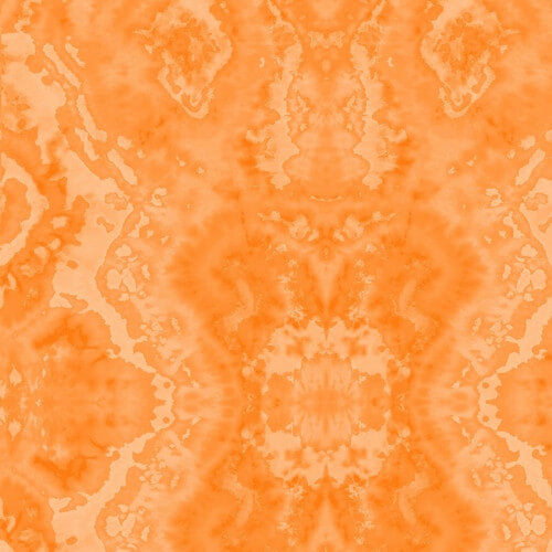 A.E. Nathan Comfy Flannel tonal blender orange cotton flannel by the yard