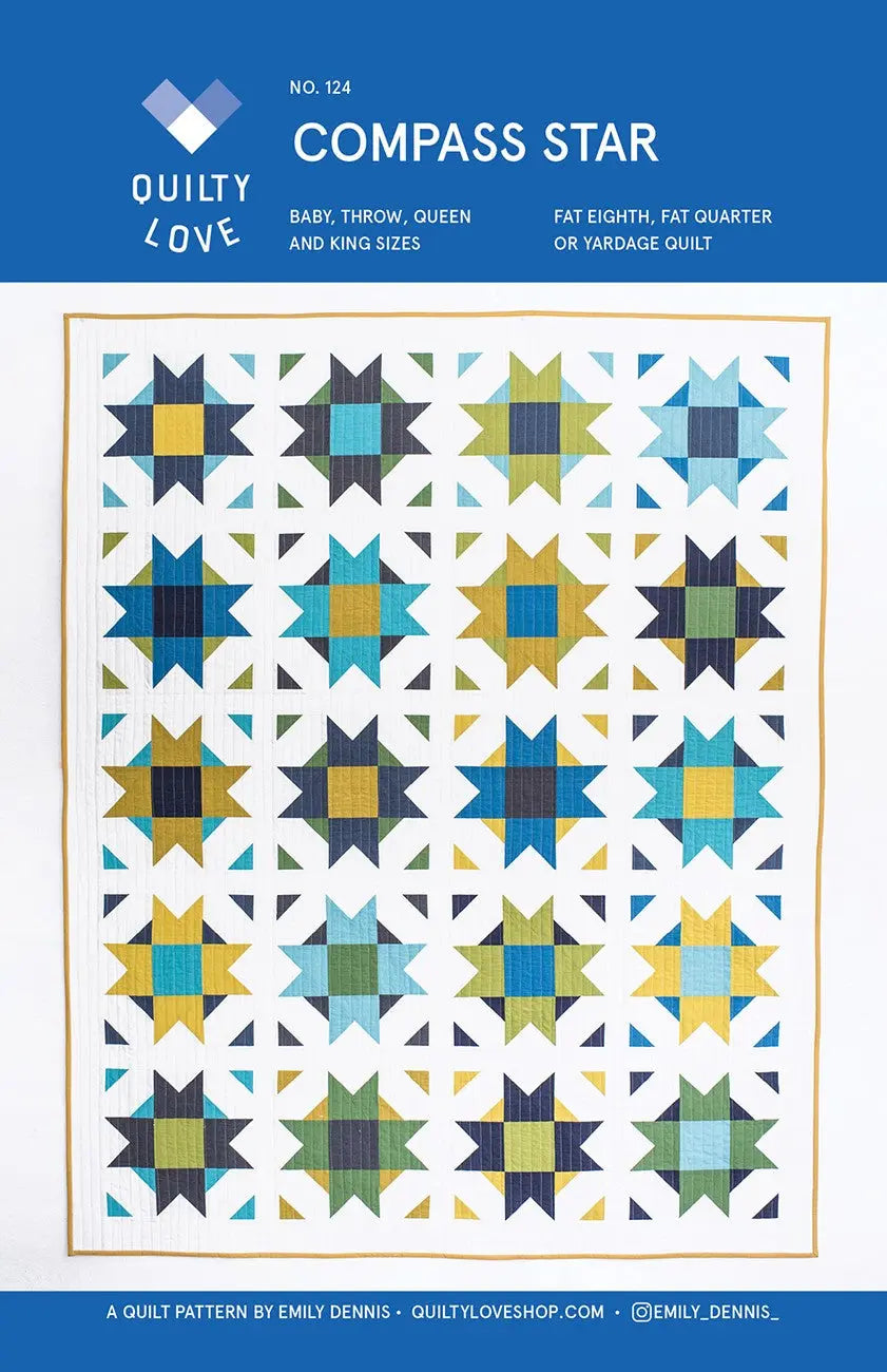 Compass Star - Linda's Electric Quilters