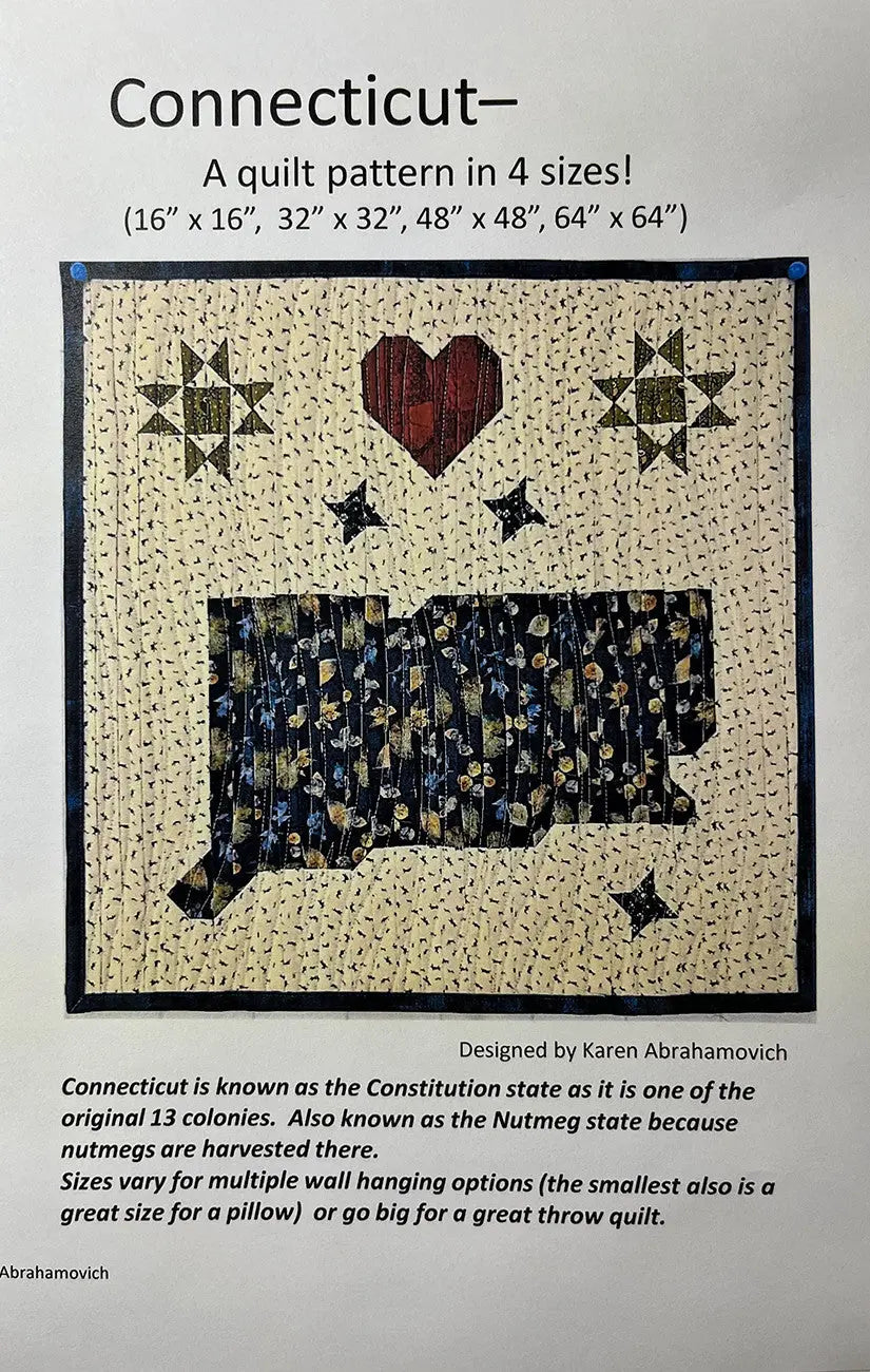Connecticut Quilt Pattern - Linda's Electric Quilters